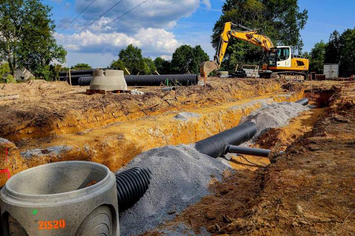 Travaux d'assainissement collectif Gaillon